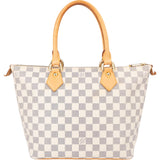 Louis Vuitton Damier Azur Monogram Saleya PM Handbag