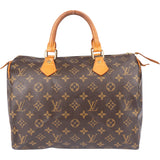 Louis Vuitton Canvas Monogram Speedy 30 Handbag