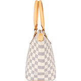Louis Vuitton Damier Azur Monogram Saleya PM Handbag