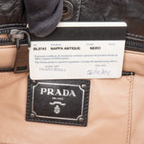 Prada Black Series Nappa Antique Vitello Handbag