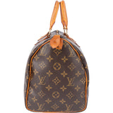 Louis Vuitton Canvas Monogram Speedy 30 Handbag