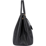 Prada Black Saffiano Leather Galleria Handbag