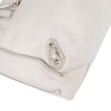 Balenciaga Grey Leather Mini City Handbag