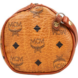 MCM Visetos Monogram Bowling Crossbody Bag