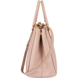 Prada Rose Saffiano Leather Galleria Handbag