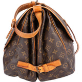 Louis Vuitton Canvas Monogram Saumur 35 Crossbody Bag