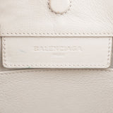 Balenciaga Grey Leather Mini City Handbag