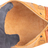MCM Visetos Monogram Bowling Crossbody Bag