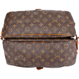 Louis Vuitton Canvas Monogram Saumur 35 Crossbody Bag