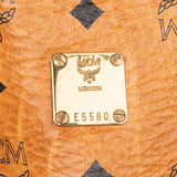 MCM Visetos Monogram Bowling Crossbody Bag