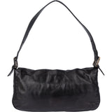 Fendi Limited Leather FF Buckle Baguette Handbag