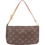 Louis Vuitton Canvas Monogram Pochette Accessoire Handbag