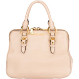 Miu Miu Beige Leather Handbag