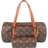 Louis Vuitton Canvas Monogram Papillon Set Handbag