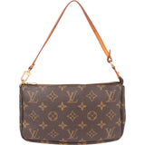 Louis Vuitton Canvas Monogram Pochette Accessoire Handbag