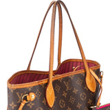 Louis Vuitton Canvas Monogram Neverfull PM Handbag