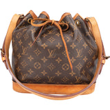 Louis Vuitton Canvas Monogram Sac Noe Petit NM Shoulder Bag