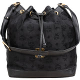 MCM Visetos Monogram Bucket Crossbody Bag