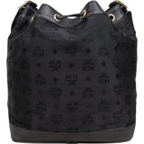 MCM Visetos Monogram Bucket Crossbody Bag