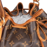 Louis Vuitton Canvas Monogram Sac Noe Petit NM Shoulder Bag