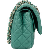 Chanel Soft Quilted Lambskin Double Flap Crossbody Bag