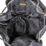 MCM Visetos Monogram Bucket Crossbody Bag