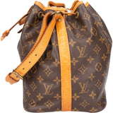 Louis Vuitton Canvas Monogram Sac Noe Petit Shoulder Bag