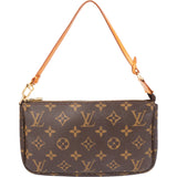 Louis Vuitton Canvas Monogram Pochette Accessoire Handbag