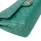 Chanel Soft Quilted Lambskin Double Flap Crossbody Bag