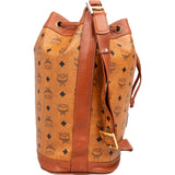 MCM Visetos Monogram Bucket Crossbody Bag