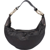 Gucci Leather GG MOnogram Bamboo Hobo Bag