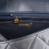 Chanel Quilted Soft Lambskin 24K Gold Single Flap Crossbody Bag