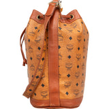MCM Visetos Monogram Bucket Crossbody Bag
