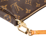 Louis Vuitton Canvas Monogram Pochette Accessoire Handbag