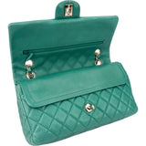 Chanel Soft Quilted Lambskin Double Flap Crossbody Bag