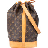 Louis Vuitton Canvas Monogram Sac Noe Grande Shoulder Bag