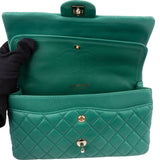 Chanel Soft Quilted Lambskin Double Flap Crossbody Bag