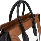Céline Tricolor Leather Lugagge Handbag