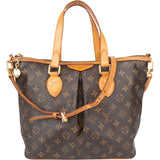 Louis Vuitton Canvas Monogram Palermo PM Handbag