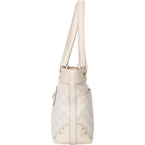 Gucci GG Leather Monogram Handbag
