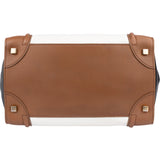 Céline Tricolor Leather Lugagge Handbag