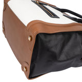 Céline Tricolor Leather Lugagge Handbag
