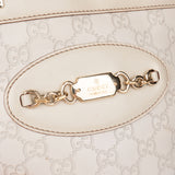 Gucci GG Leather Monogram Handbag
