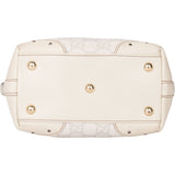 Gucci GG Leather Monogram Handbag