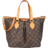 Louis Vuitton Canvas Monogram Palermo PM Handbag