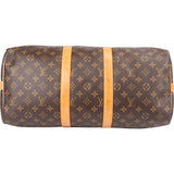 Louis Vuitton Canvas Monogram Keepall 45 Bandouliere