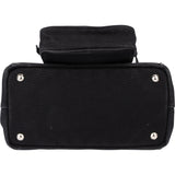 Prada Classic Cotton Grommet Canapa Handbag