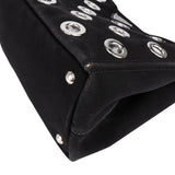 Prada Classic Cotton Grommet Canapa Handbag