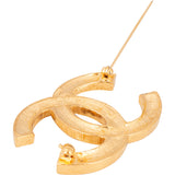 Chanel Crystal CC Brooch