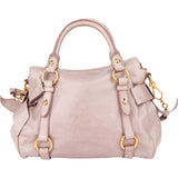 Miu Miu Classic Leather City Hanbag